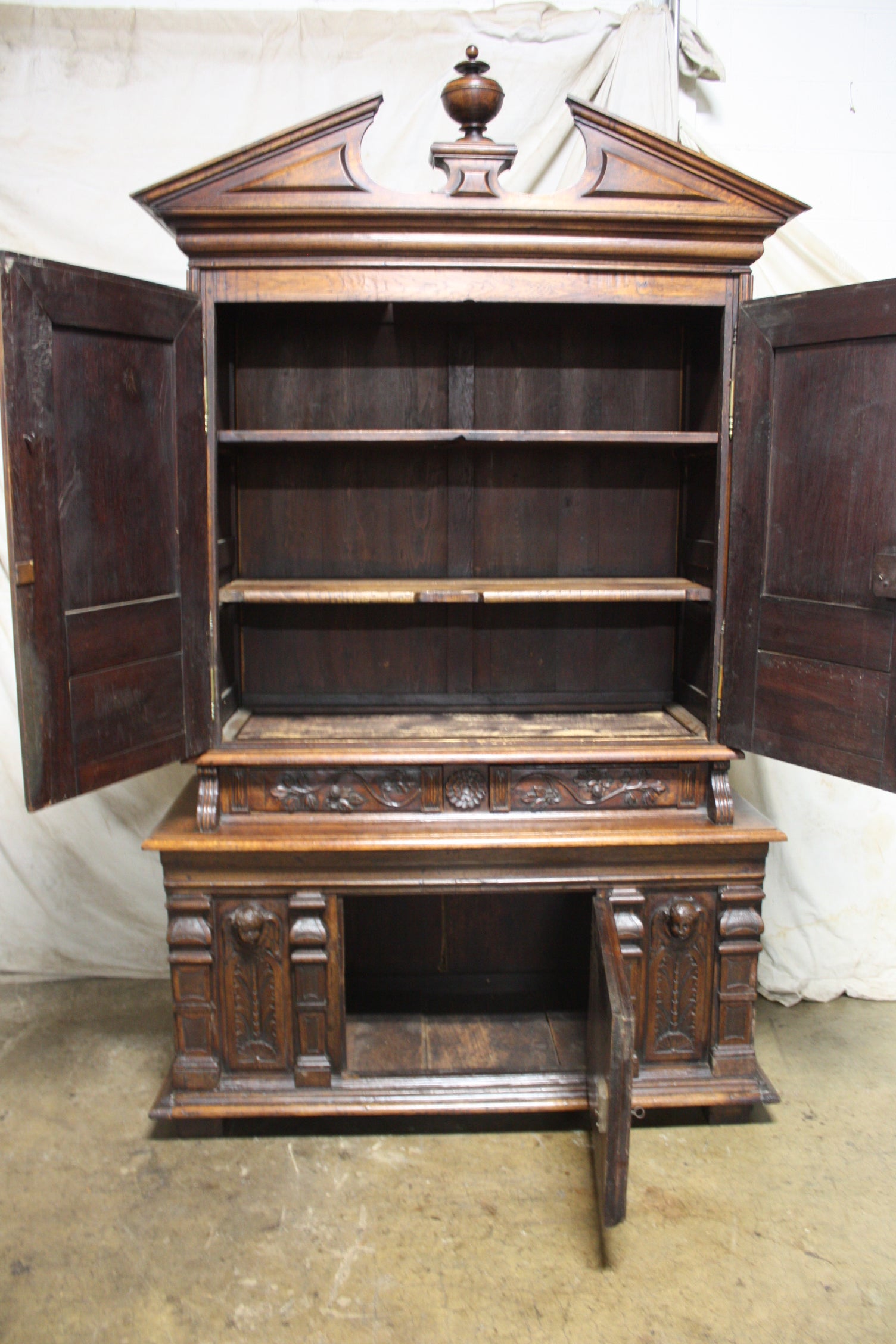 French 17th Century Cabinet For Sale 8