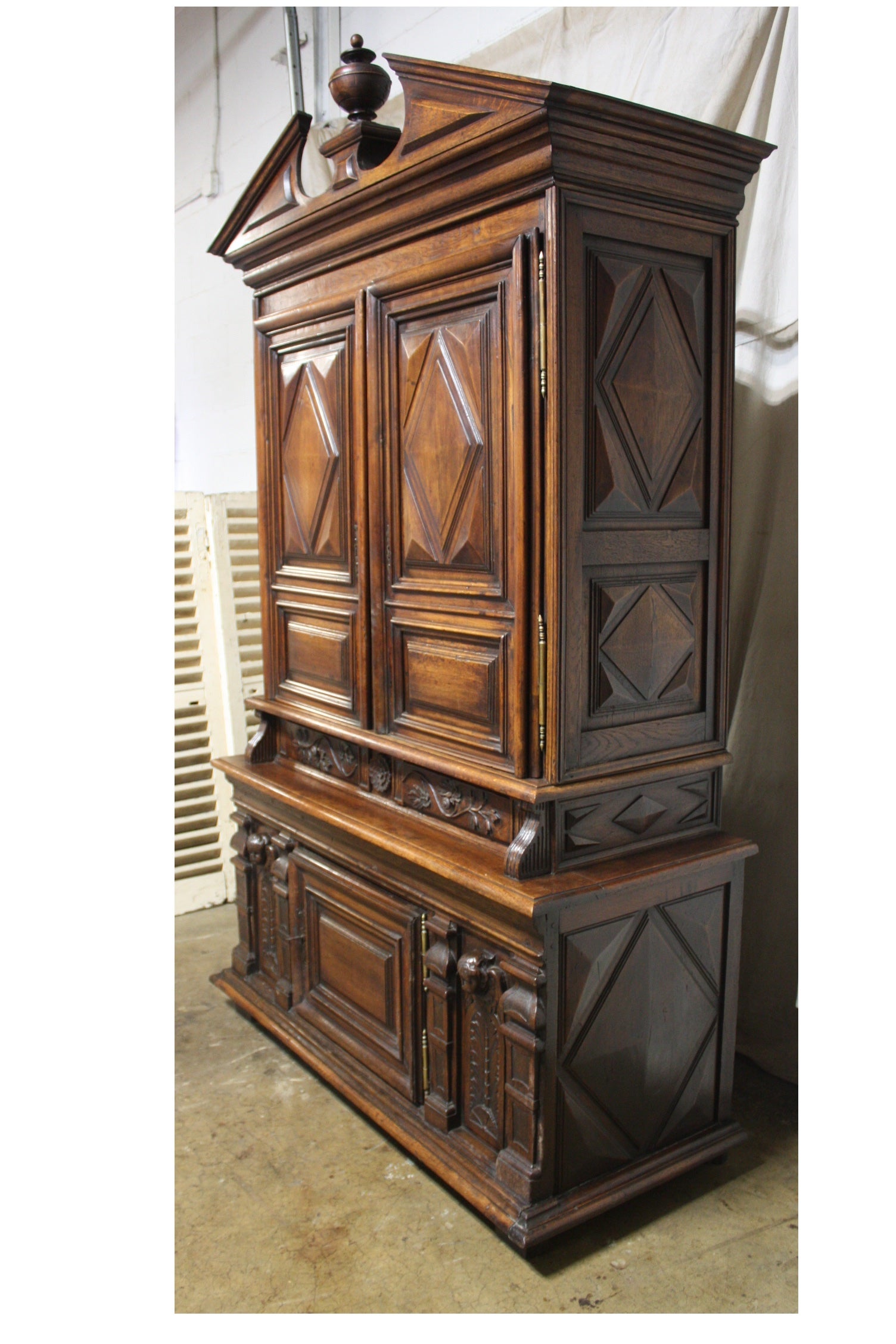 French 17th Century Cabinet For Sale 9