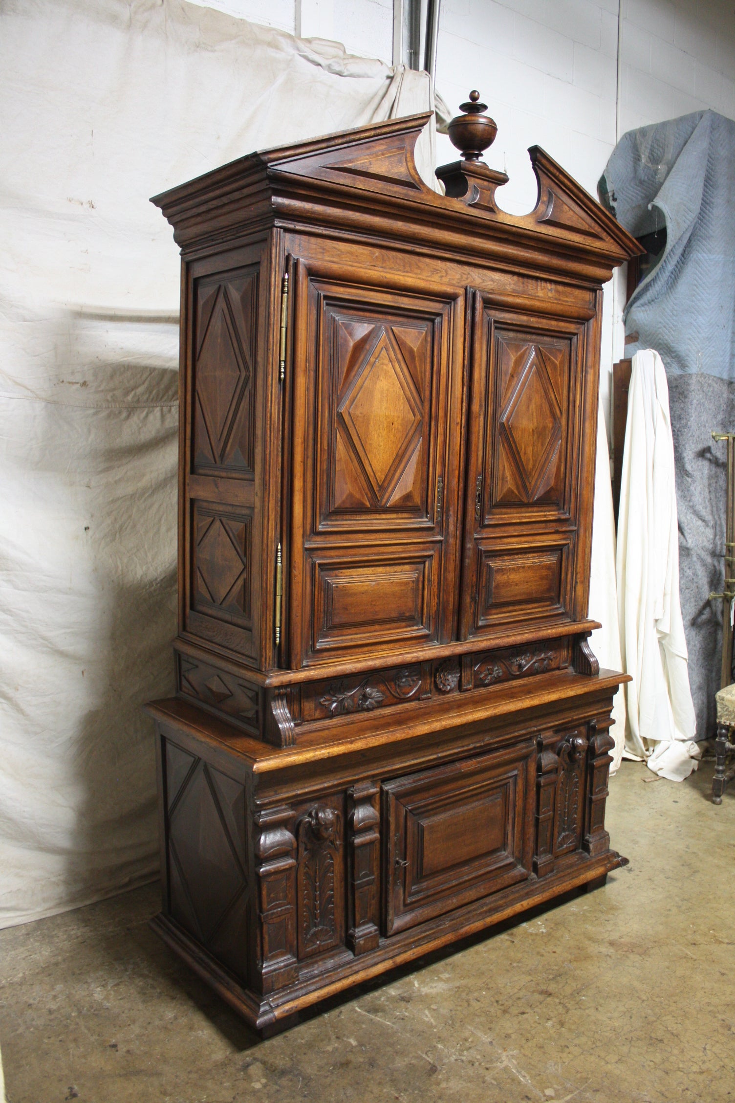 French 17th Century Cabinet For Sale 13