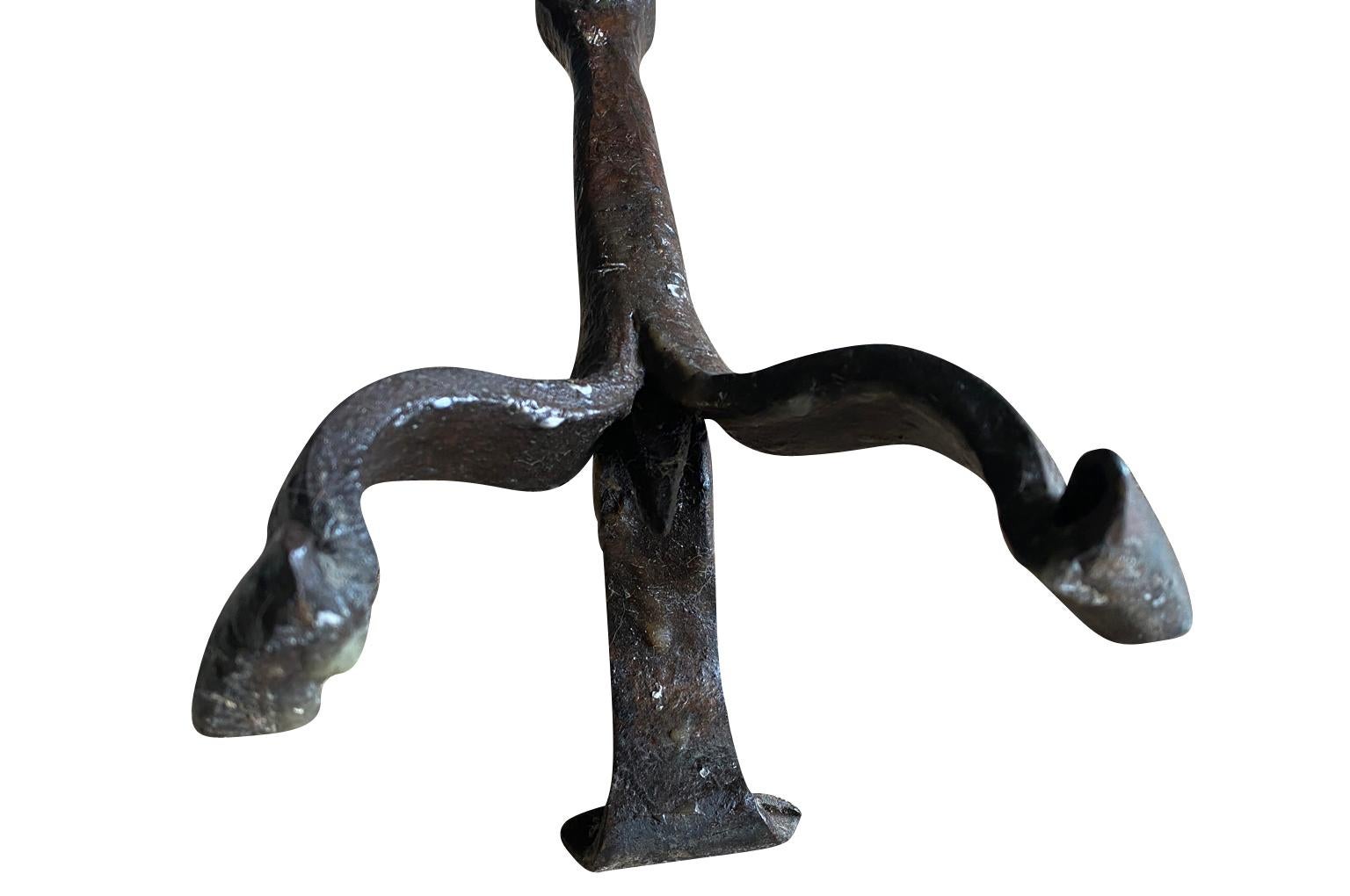 French 17th Century Candlestick For Sale 2