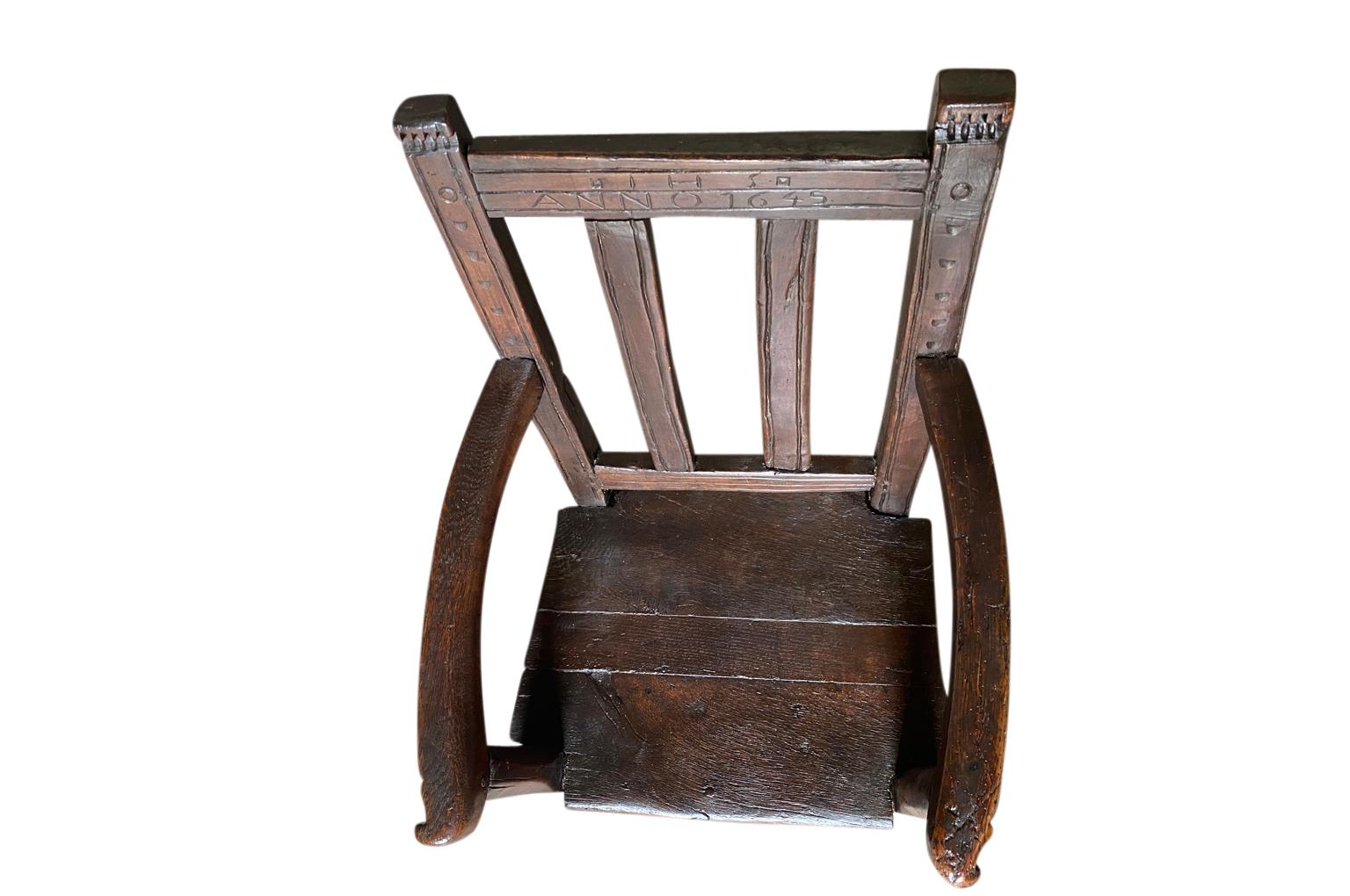 French 17th Century Chair 4