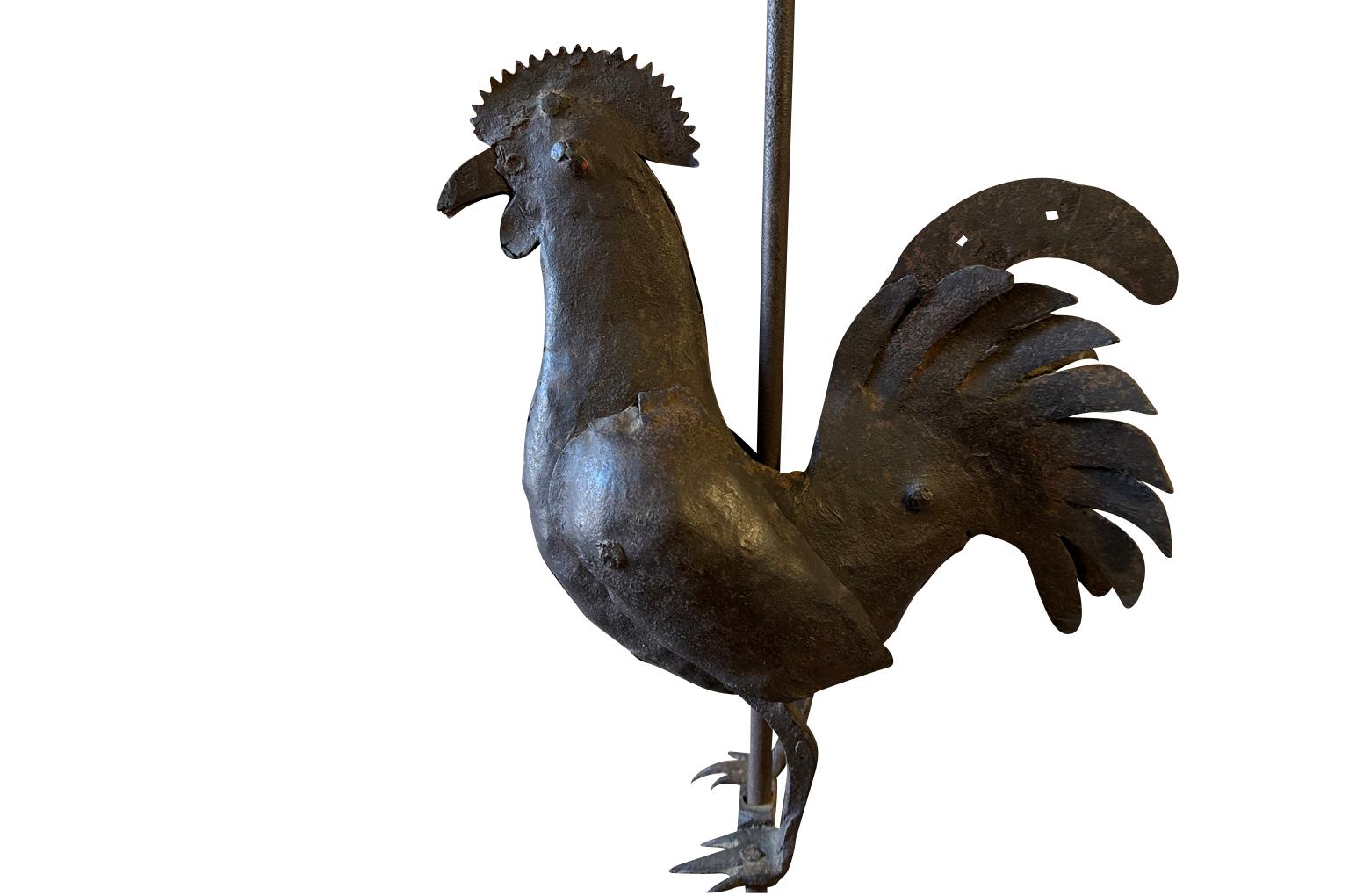 XVIIIe siècle et antérieur Double Coq - Sculpture française du 17ème siècle en vente