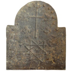 French 17th Century Fireback