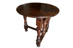 French 17th Century Laiterie Side Table
