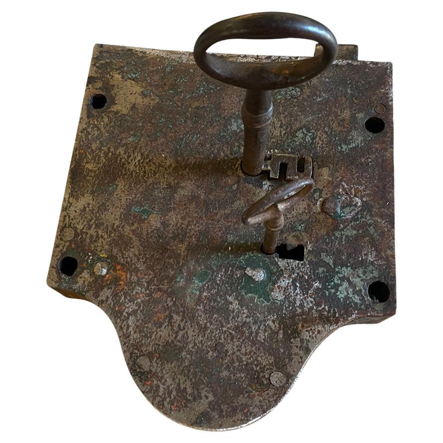 French 17th Century Lock For Sale