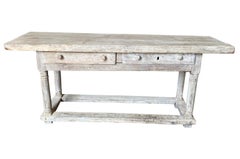 French 17th Century Monastery Console Table