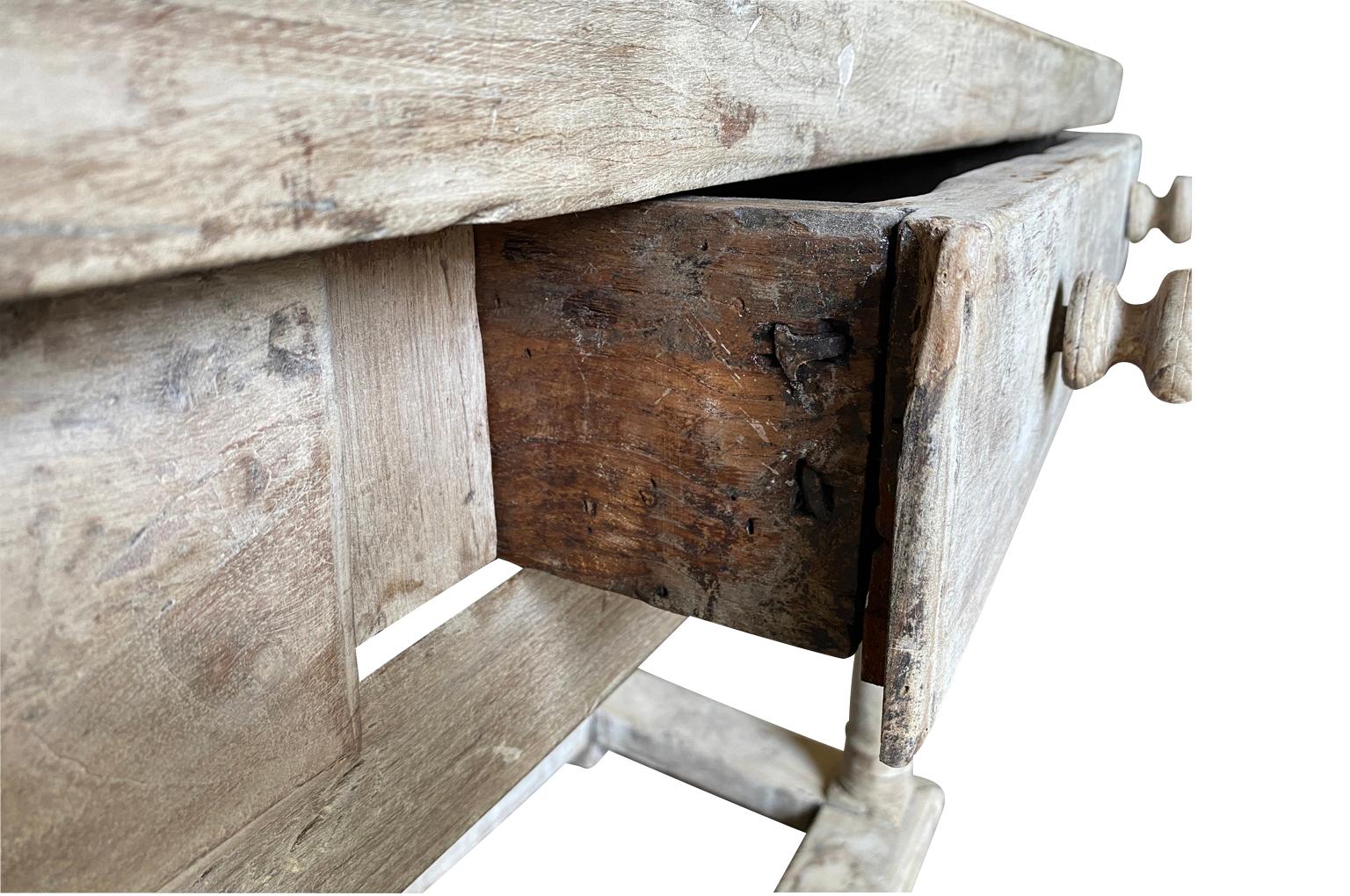 French 17th Century Monastery Console Table For Sale 3