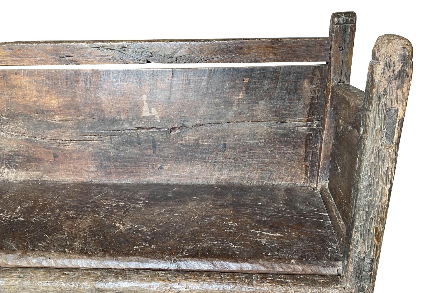 French 17th Century Banquette 5