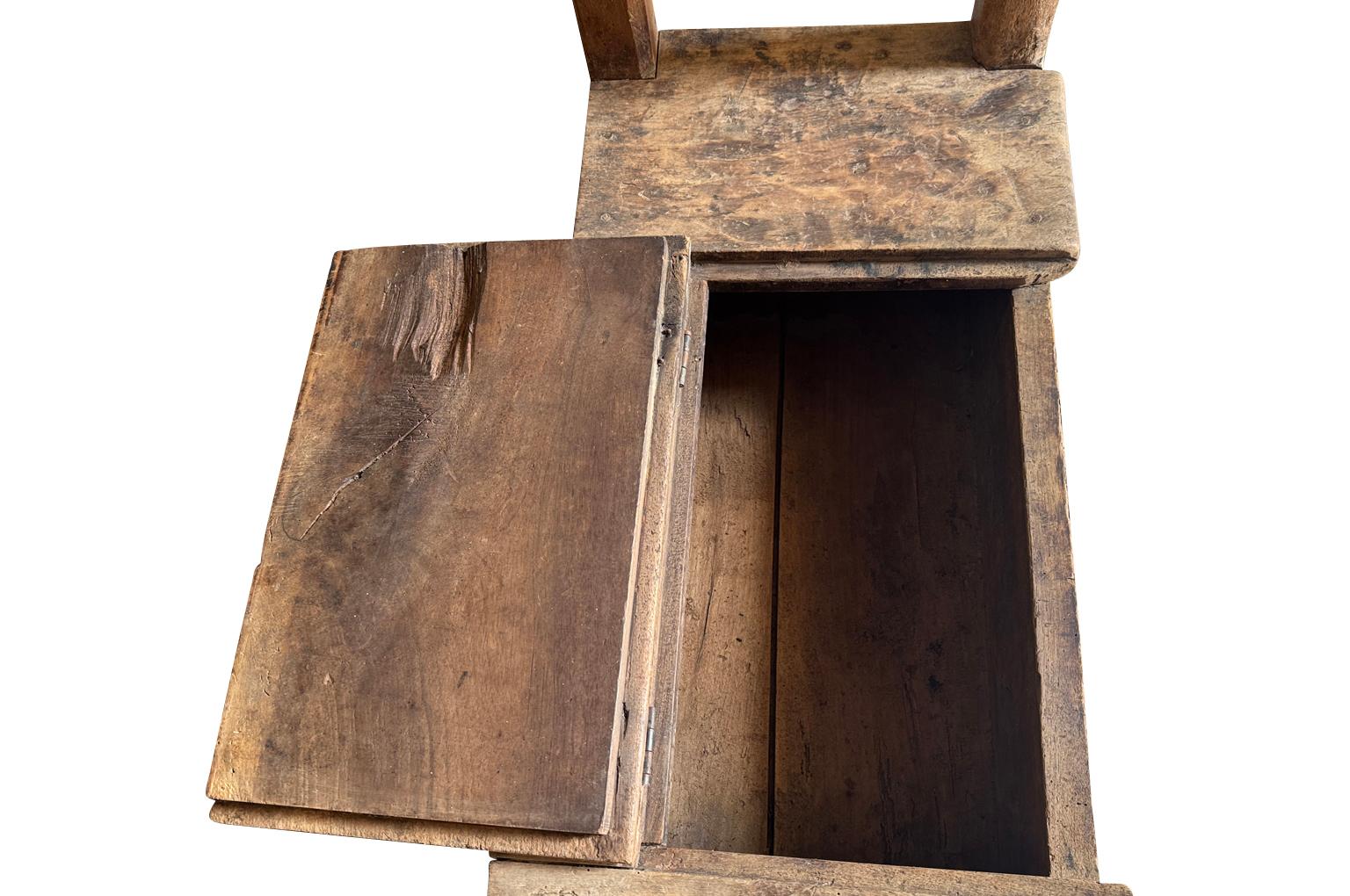 Banco/Tronco primitivo francés del siglo XVII en venta 5