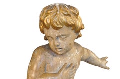 French 17th Century Statue of Putto - Angel