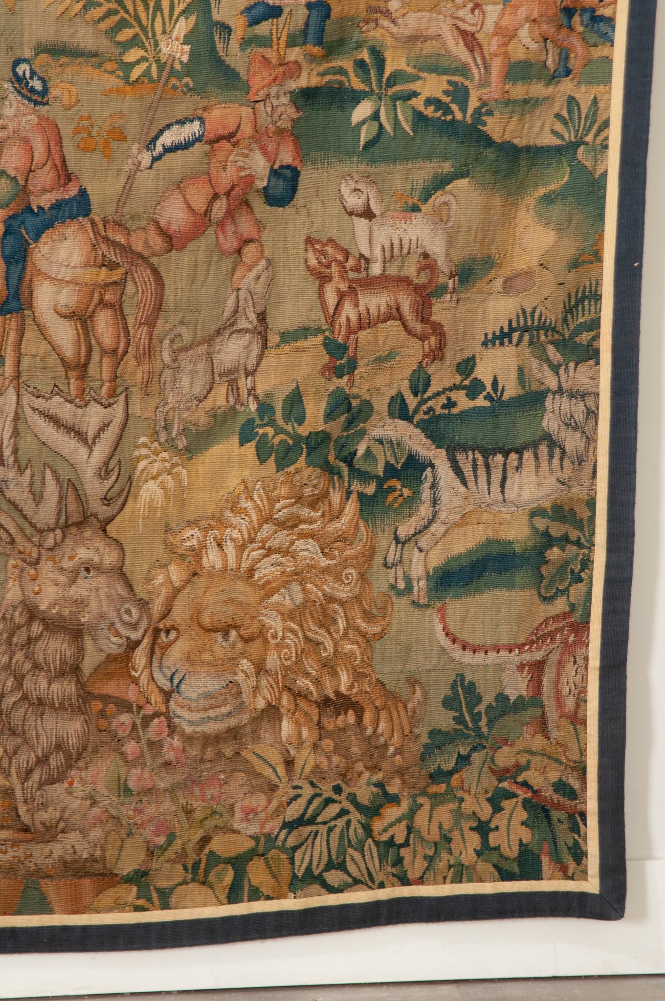 French 17th Century Tapestry For Sale 7