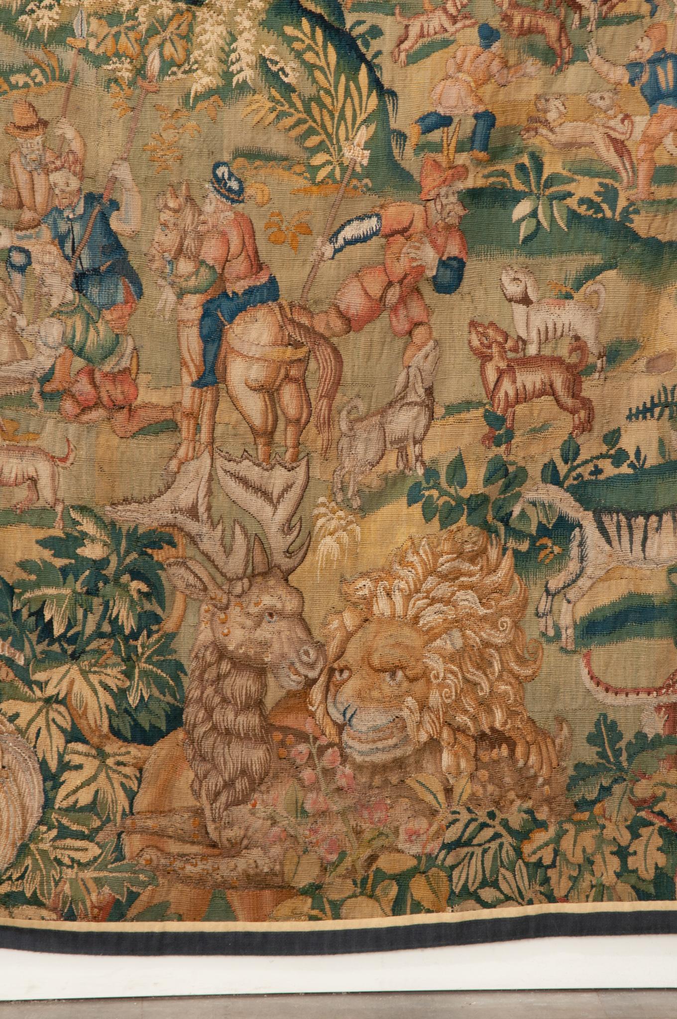 French 17th Century Tapestry For Sale 8