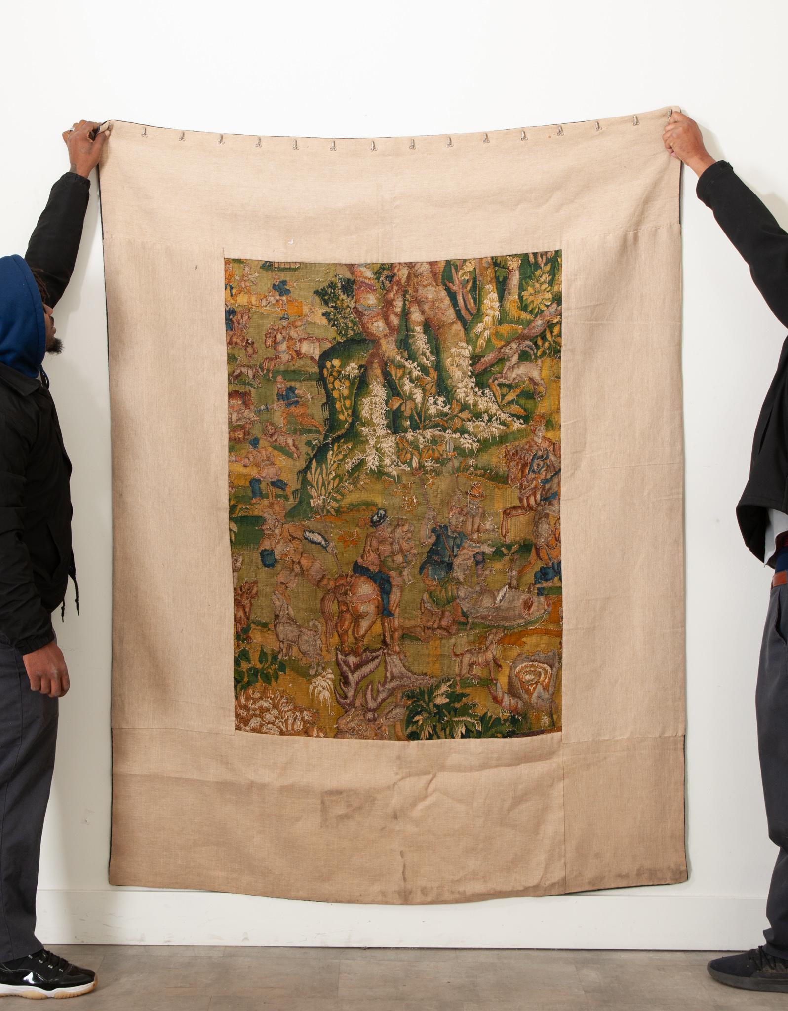 French 17th Century Tapestry For Sale 9
