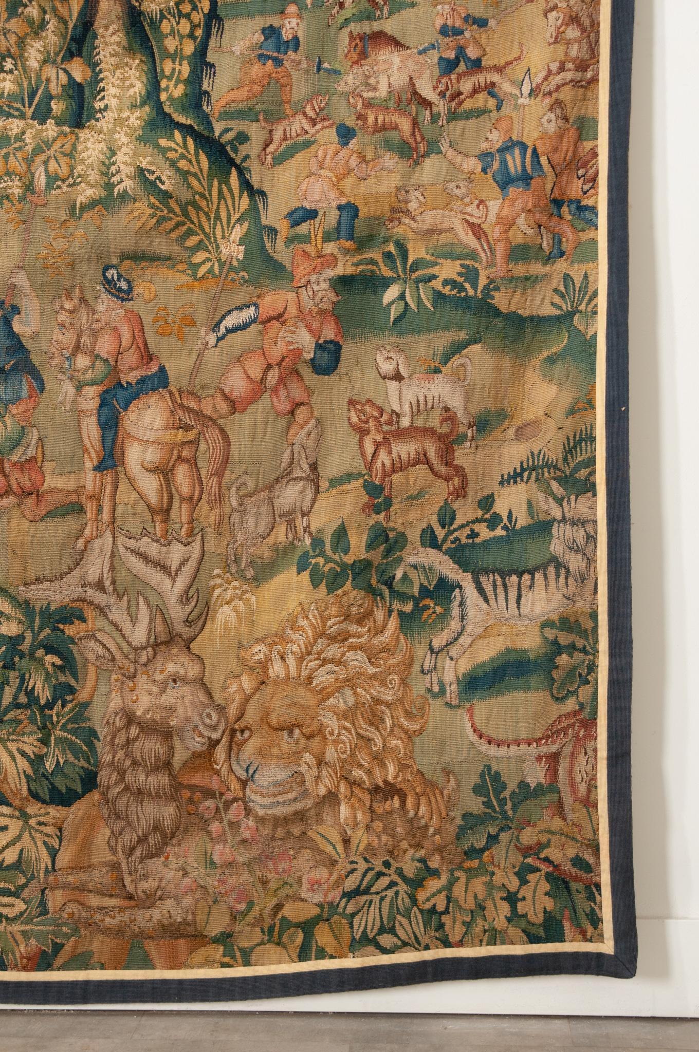 French 17th Century Tapestry For Sale 1