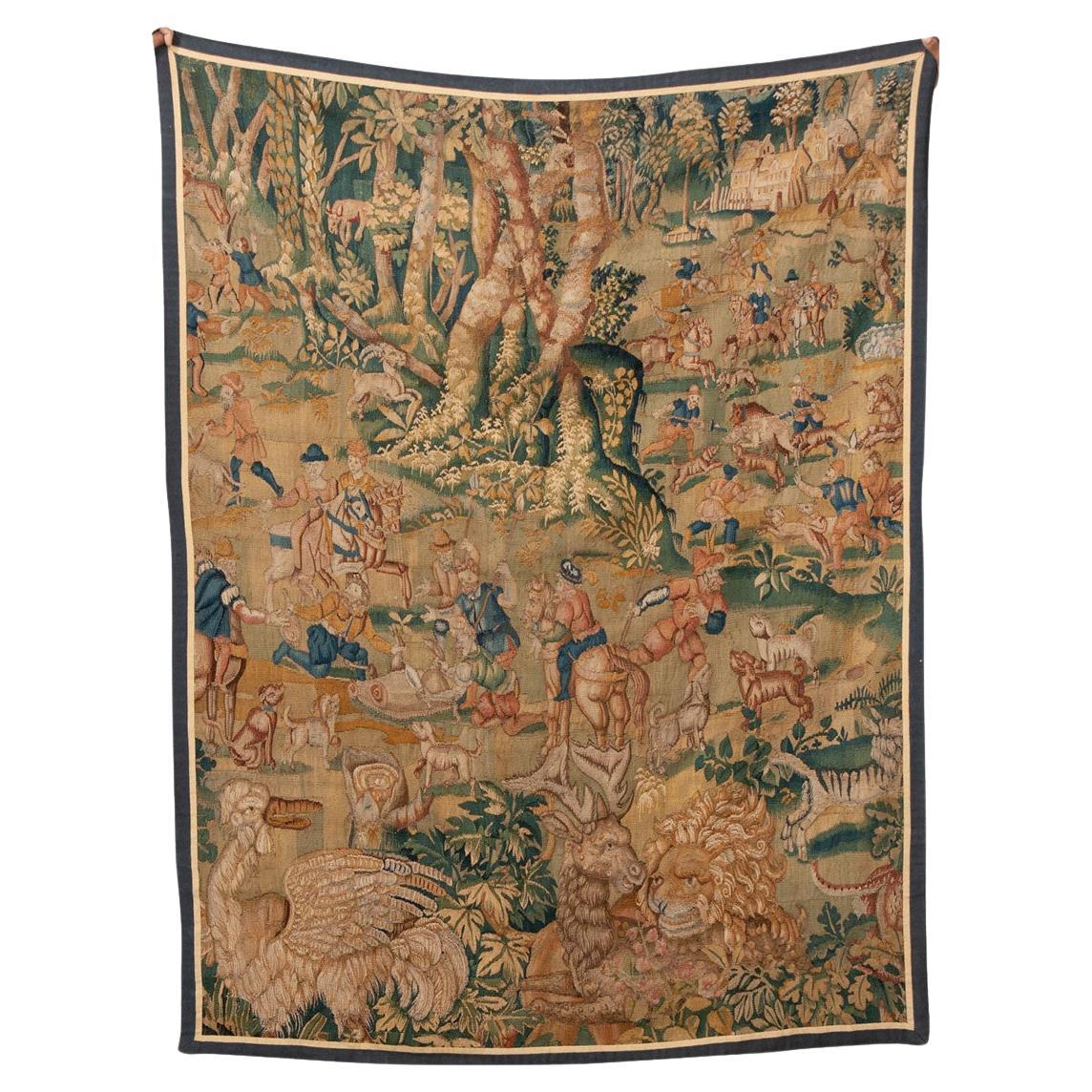 French 17th Century Tapestry For Sale