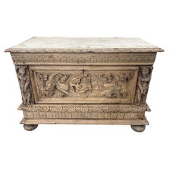French 17th Century Trunk Bar