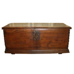 French 17th Century Trunk or Blanket Chest