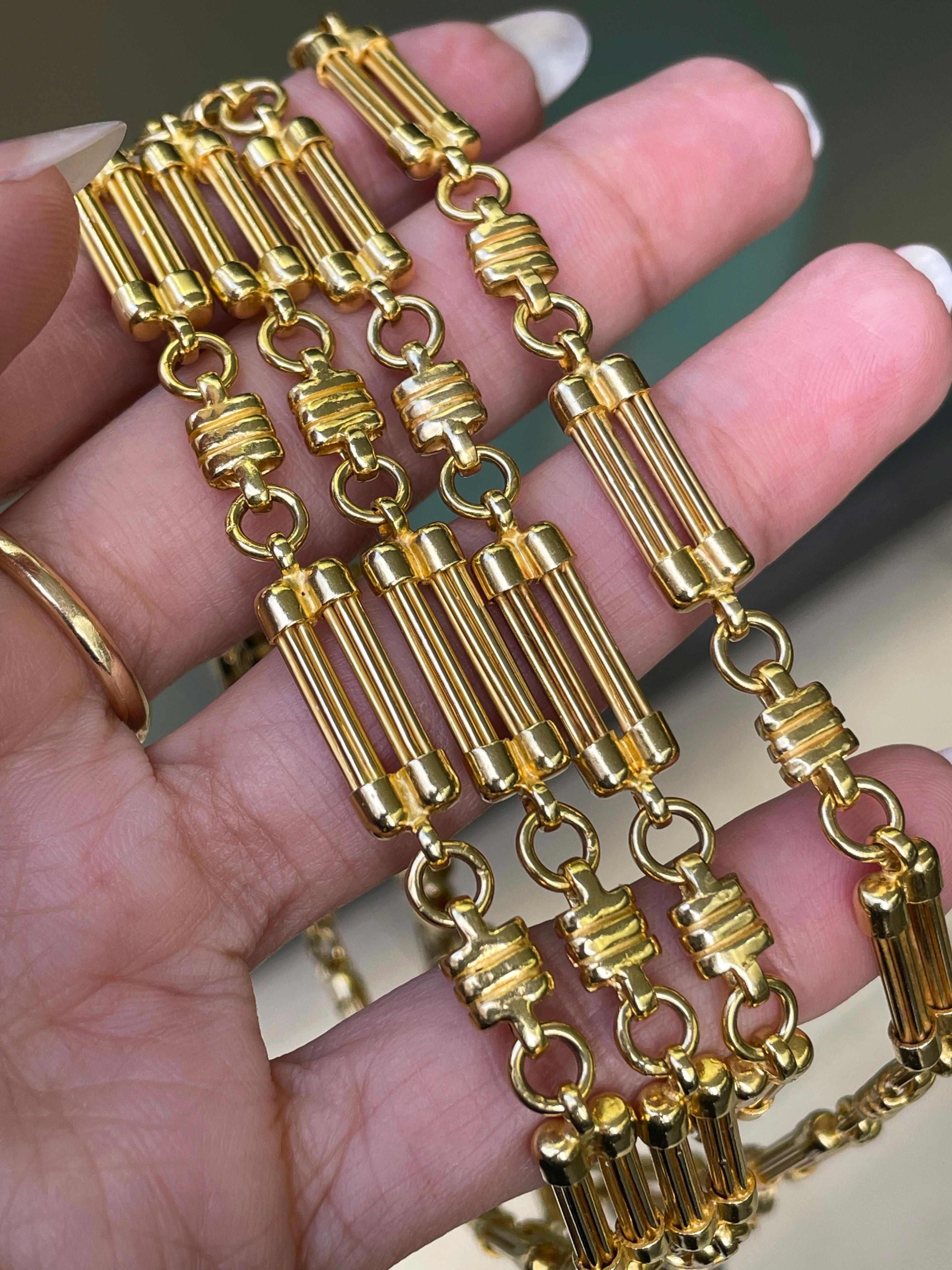 1.5 tola gold chain design