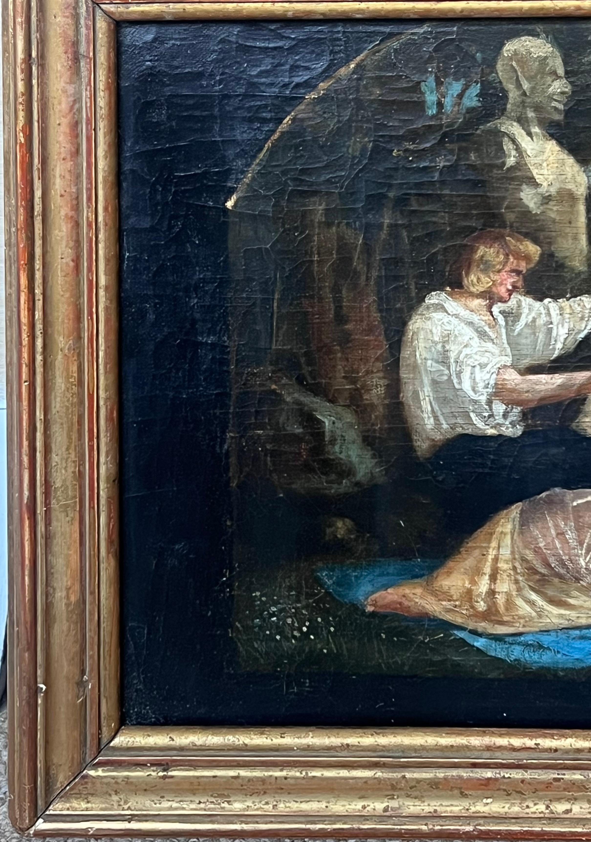 L'artista al lavoro
Scuola francese, circa 1800
olio su tela, 
incorniciato: 13,5 x 17 pollici
tela: 11 x 14 pollici
Provenienza: collezione privata, Francia
Condizioni: ottime condizioni

Per ulteriori informazioni, contattaci per qualsiasi