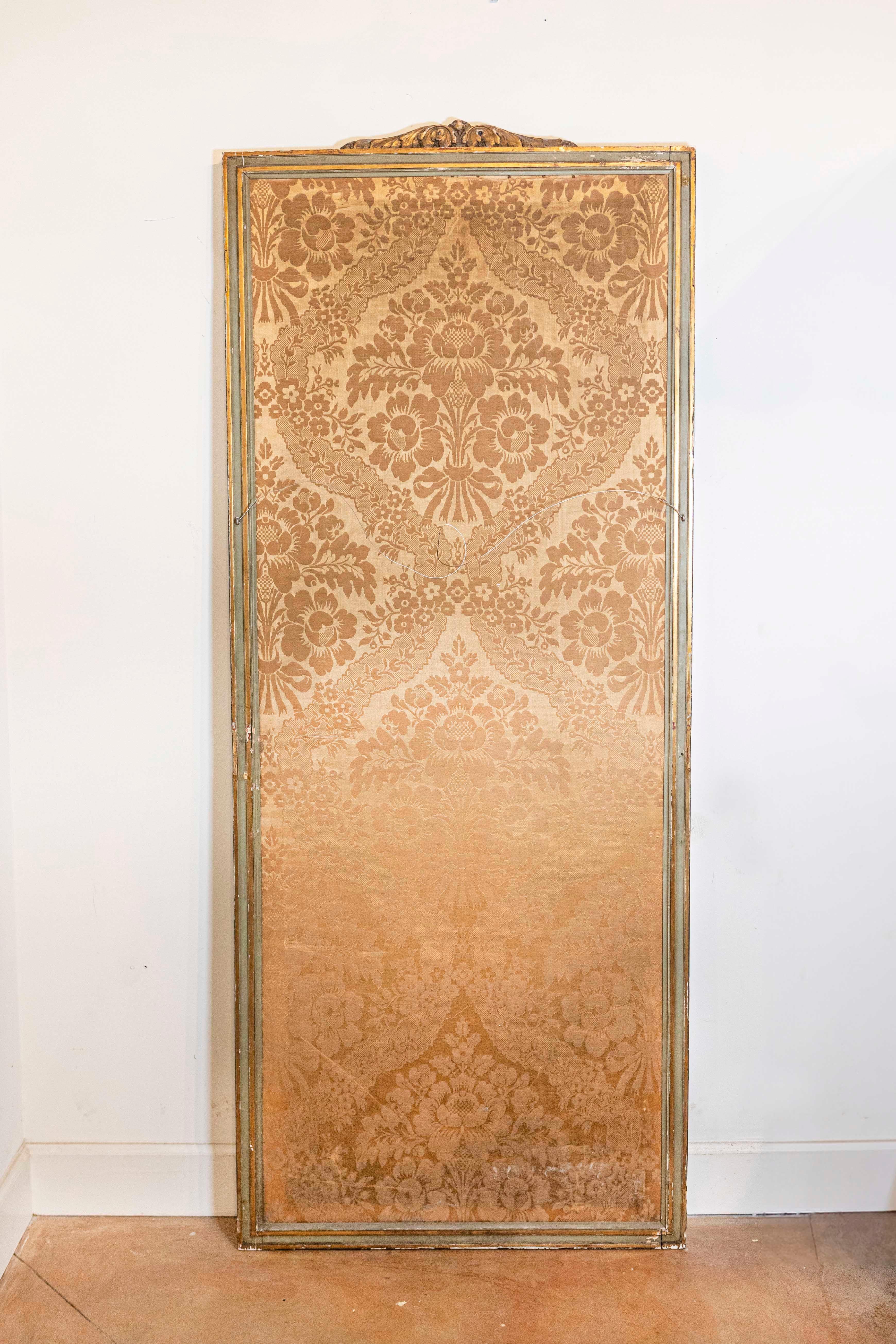 Canvas French 1850s Napoléon III Framed Architectural Panel with Allegory of the Arts For Sale