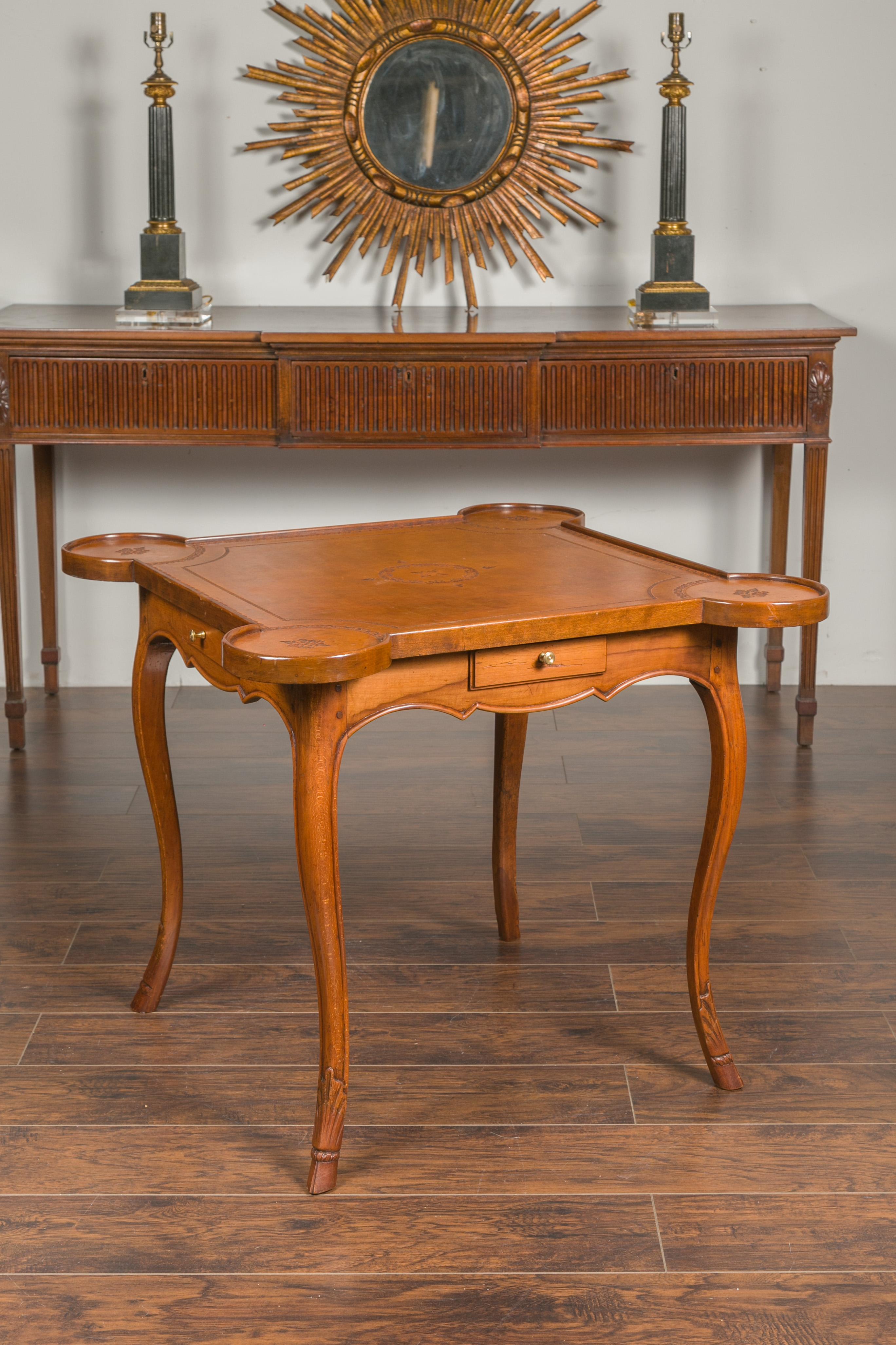 napoleon 4 drawer hall table