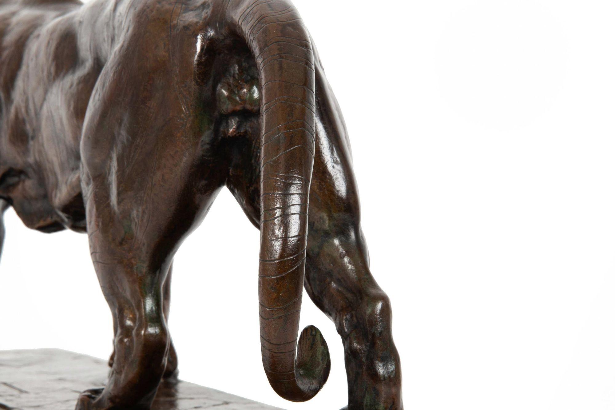 Scultura francese in bronzo del 1880 
