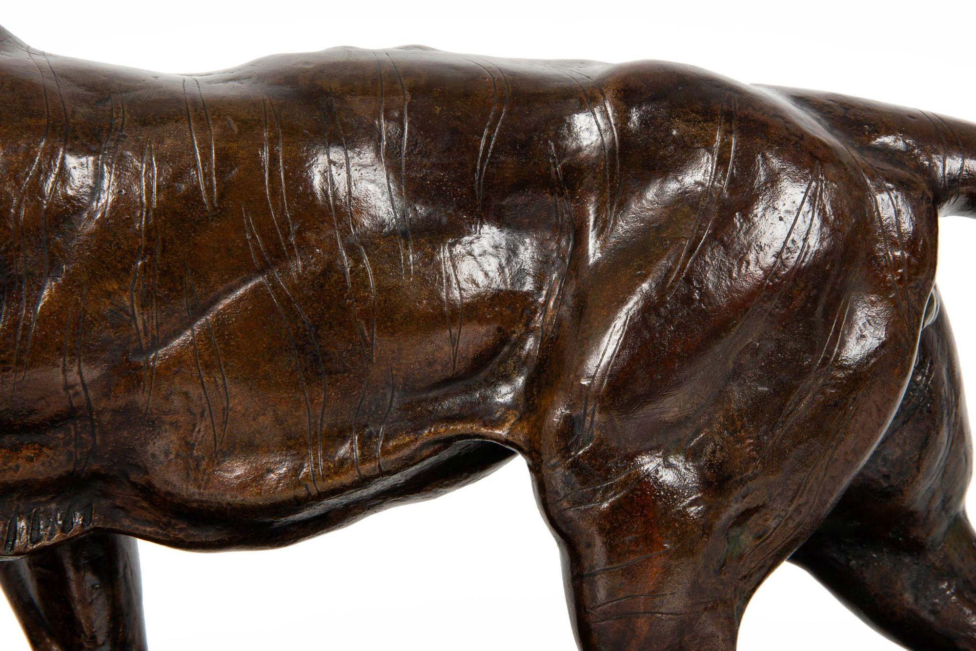 Scultura francese in bronzo del 1880 