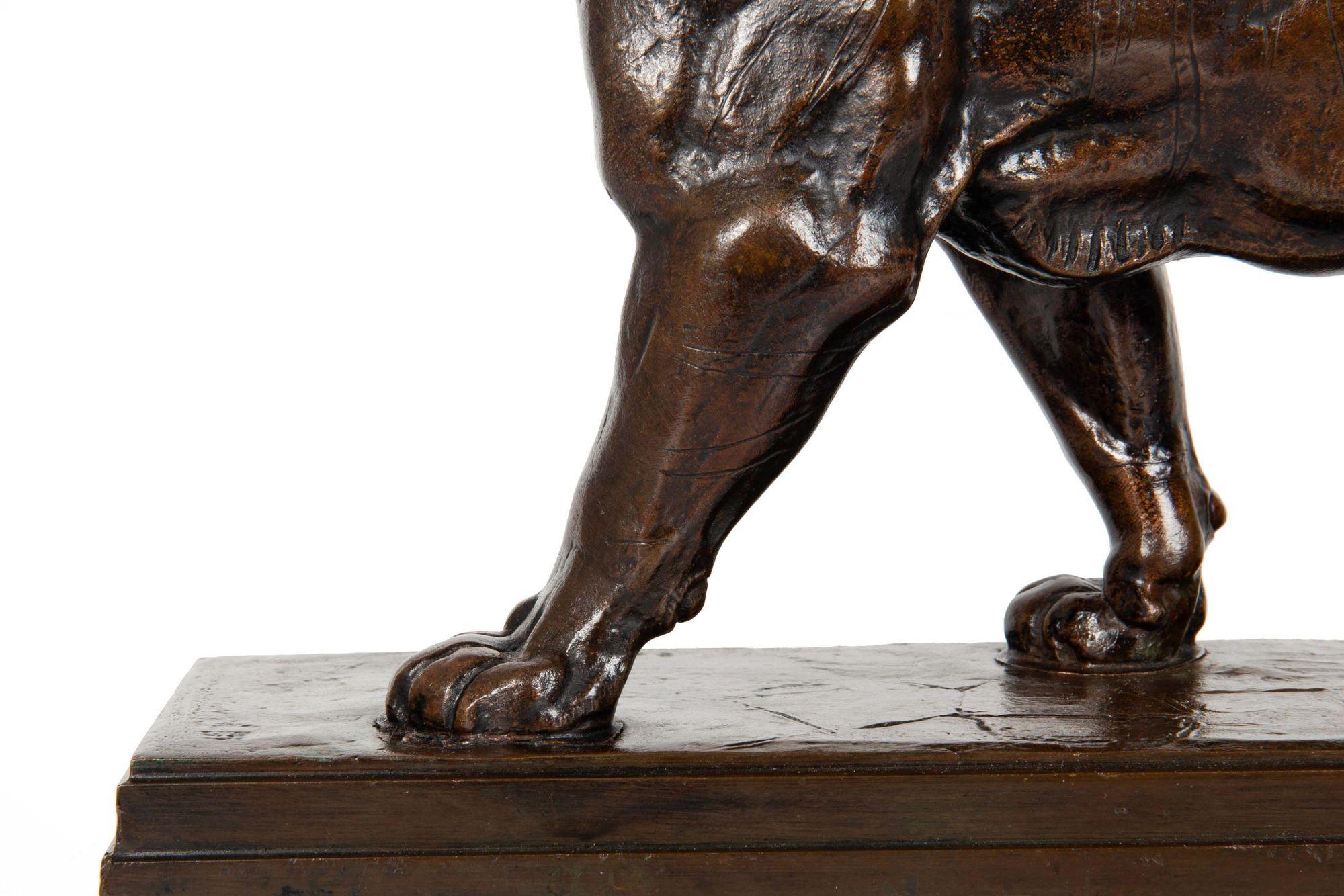 Scultura francese in bronzo del 1880 