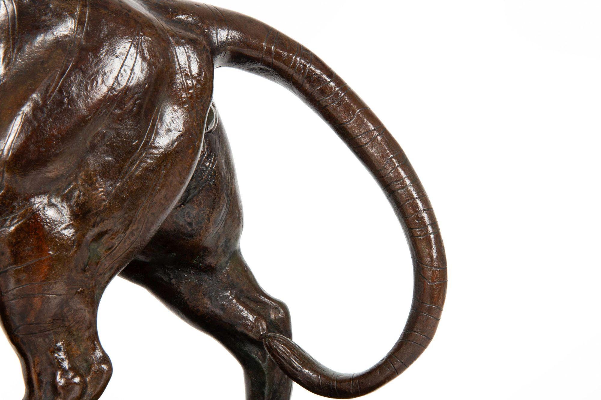 Scultura francese in bronzo del 1880 