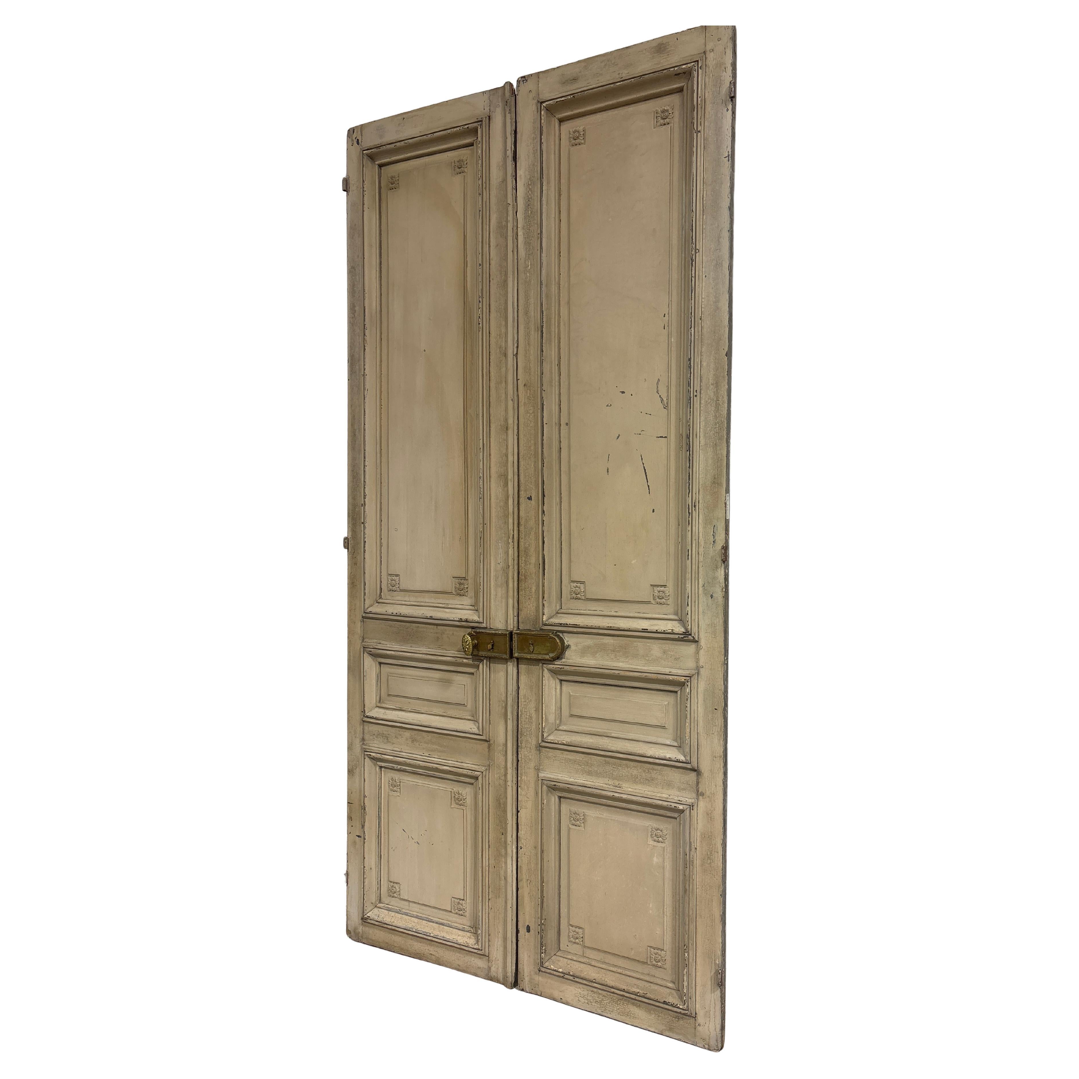 French 18h Century Louis XVI pair of Doors For Sale 3