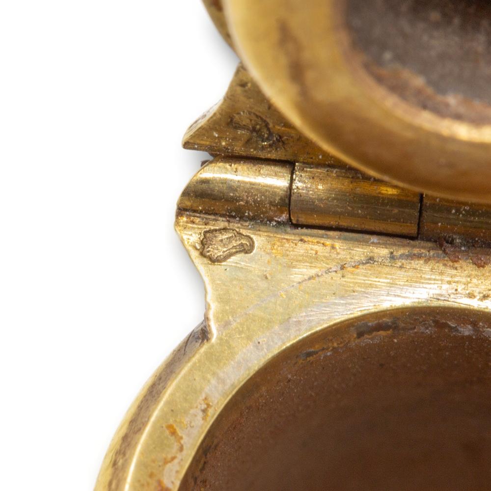 Bottiglia di profumo francese in oro 18k e smalto in vendita 7