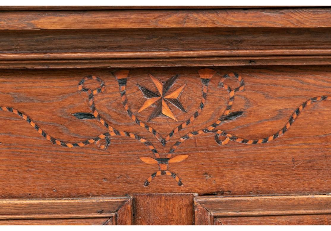 French 18th-19th Century Carved Oak Cabinet/ Cupboard 2