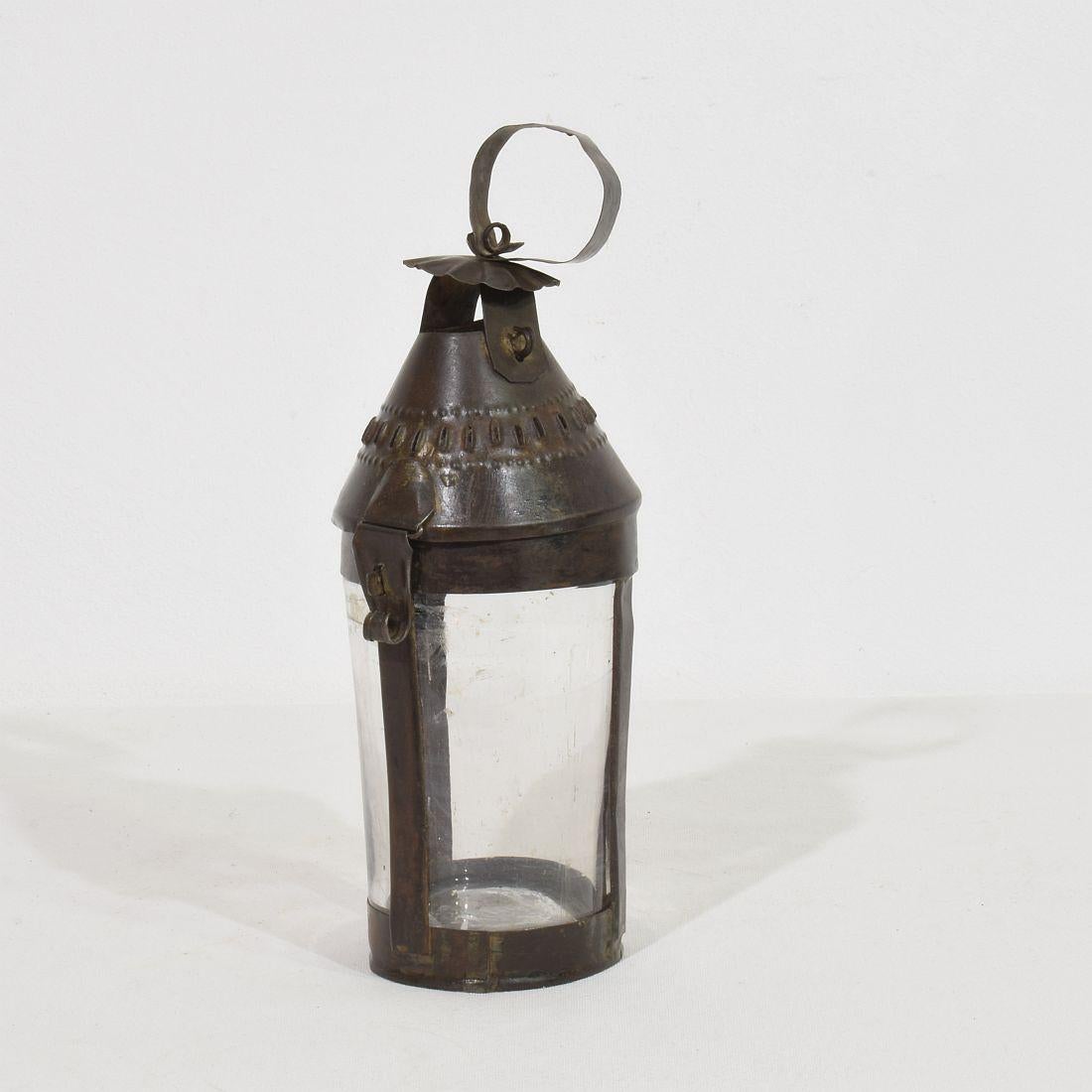 French, 18th/19th Century Metal Lantern For Sale 5