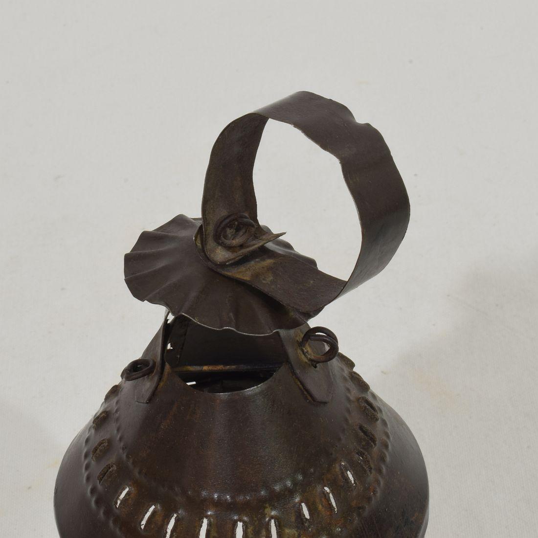French, 18th/19th Century Metal Lantern For Sale 9