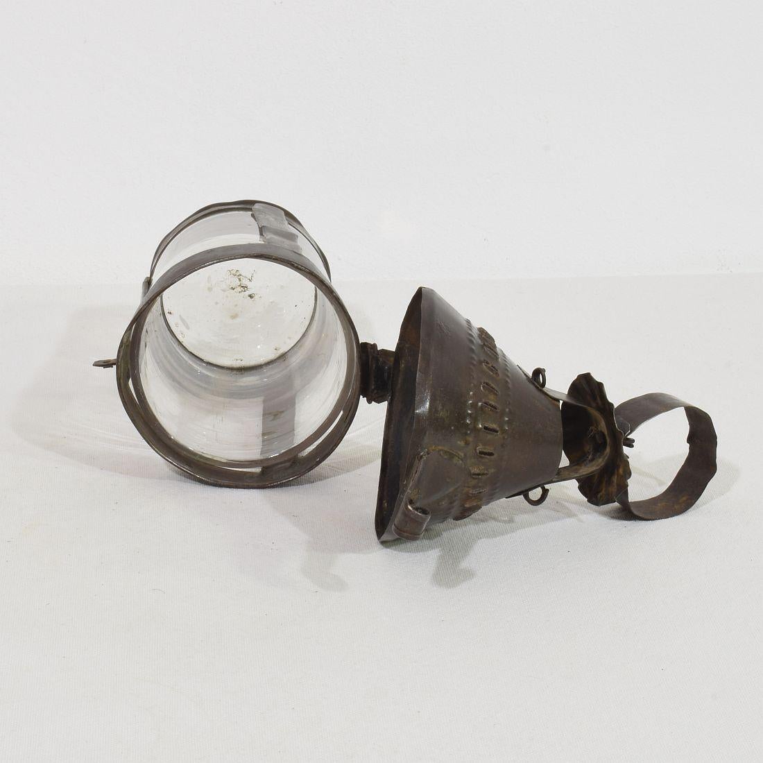 French, 18th/19th Century Metal Lantern For Sale 10