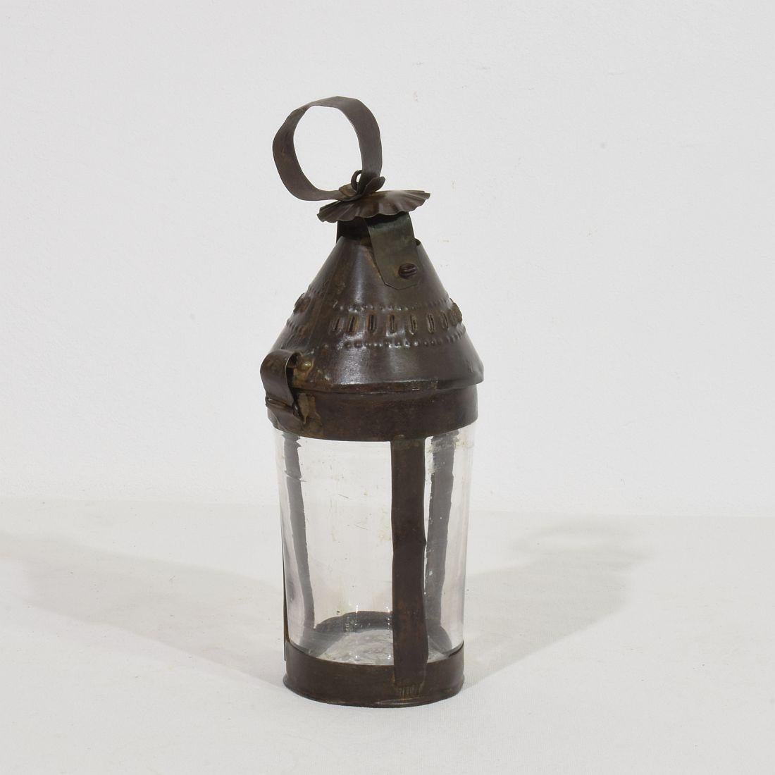 French, 18th/19th Century Metal Lantern For Sale 1