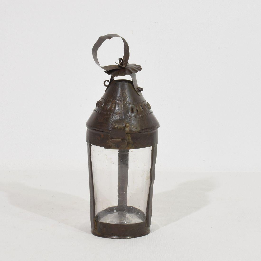 French, 18th/19th Century Metal Lantern For Sale 2