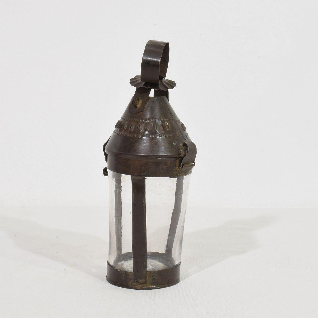 French, 18th/19th Century Metal Lantern For Sale 3