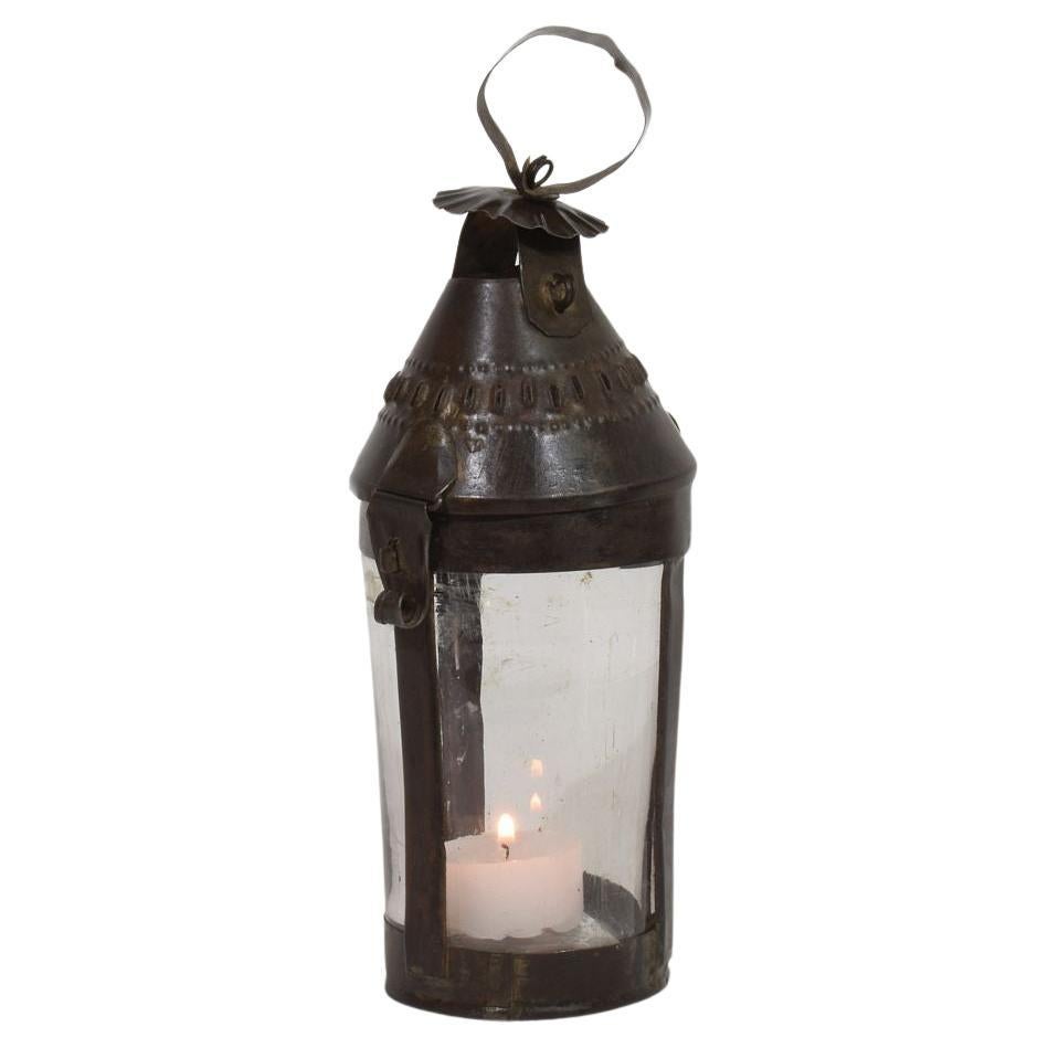 French, 18th/19th Century Metal Lantern For Sale