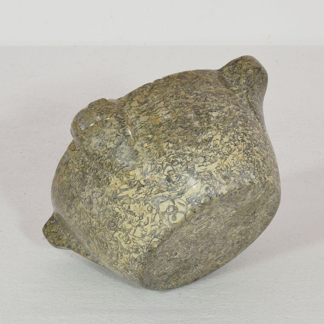 Mortar aus Marmor aus dem 18. bis 19. Jahrhundert im Angebot 5