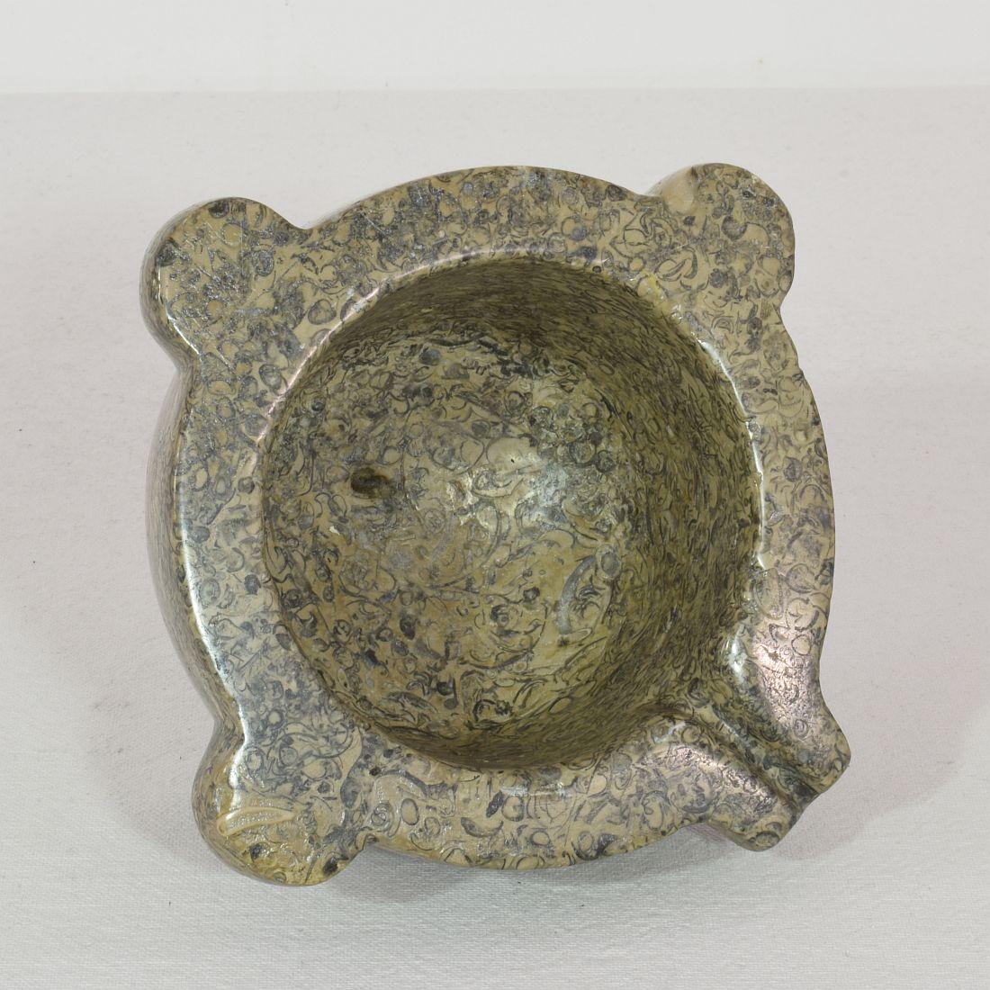 Mortar aus Marmor aus dem 18. bis 19. Jahrhundert im Angebot 4