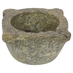 French 18th-19th Century Small Marble Mortar