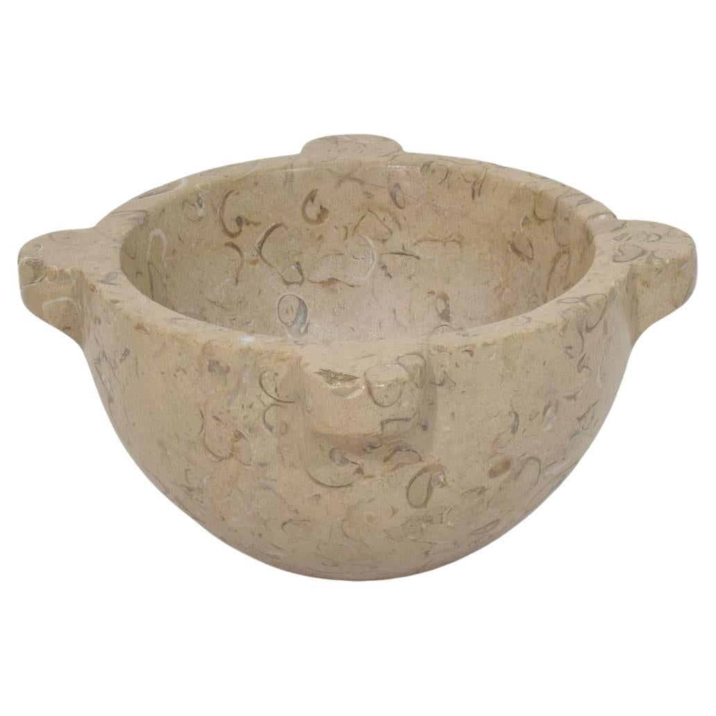 French 18th-19th Century Small Marble Mortar