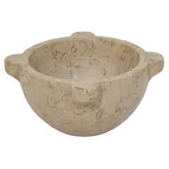 French 18th-19th Century Small Marble Mortar