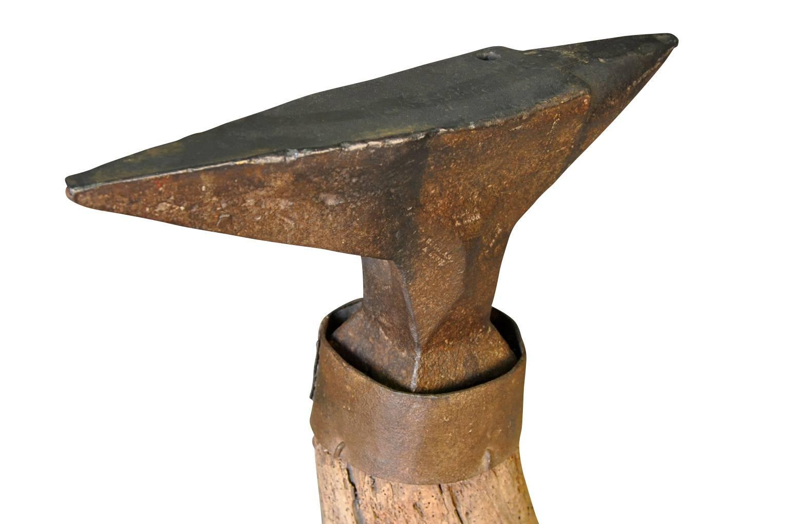 French 18th Century Anvil, Enclume In Good Condition In Atlanta, GA