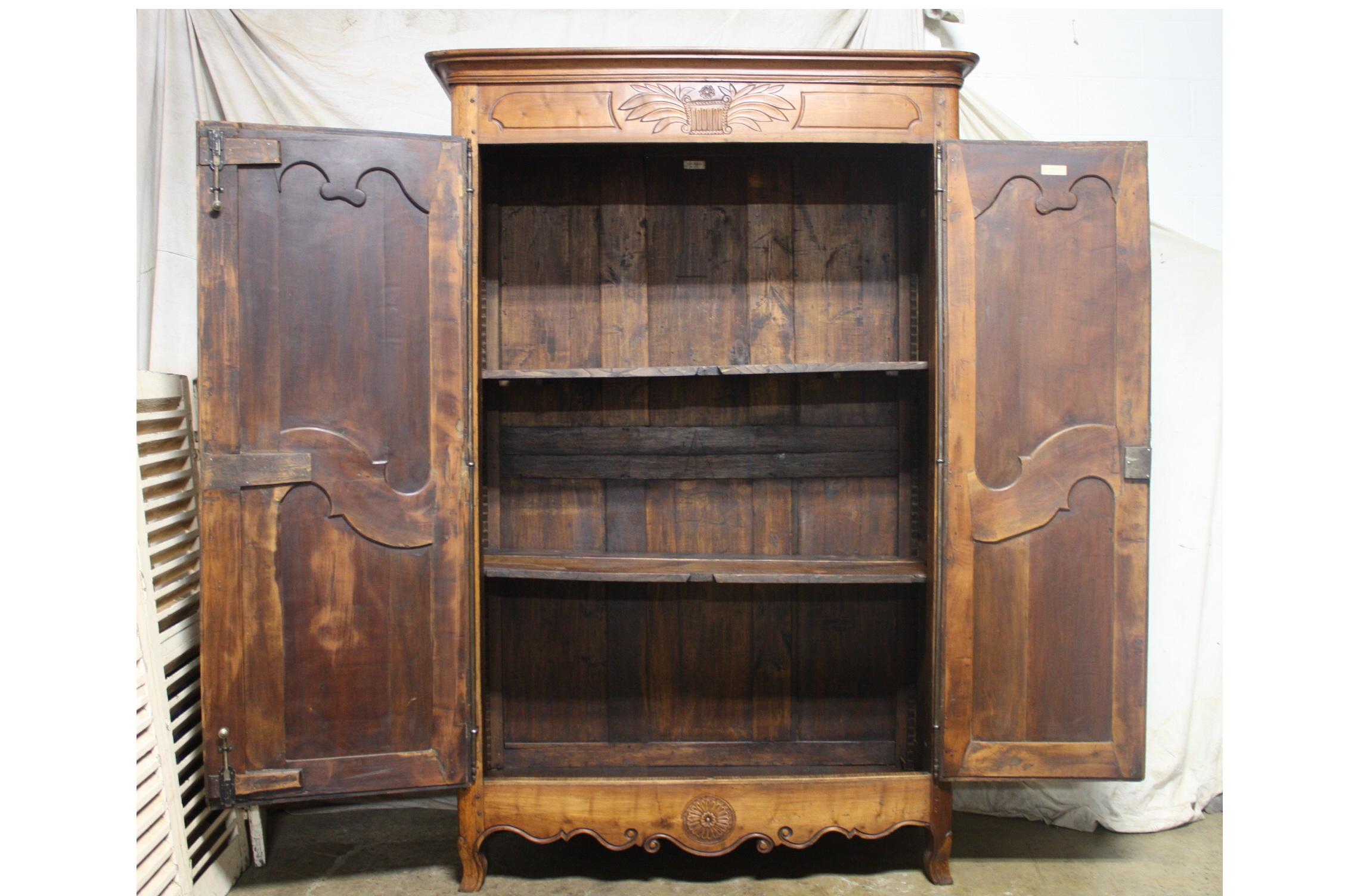French 18th Century Armoire 2