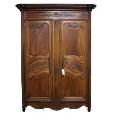 French 18th Century Armoire Antique French 18th Century Armoire