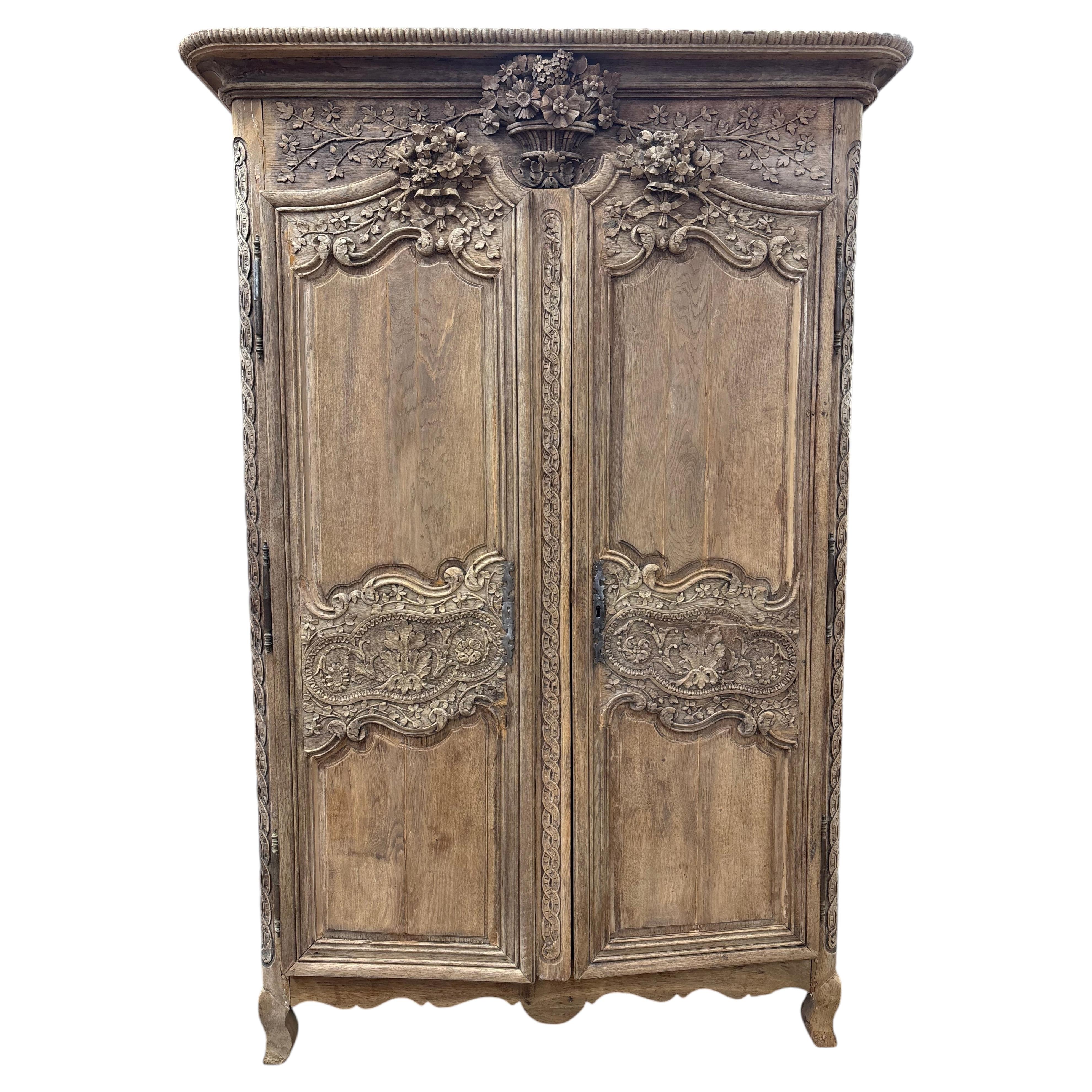 French 18th Century Armoire