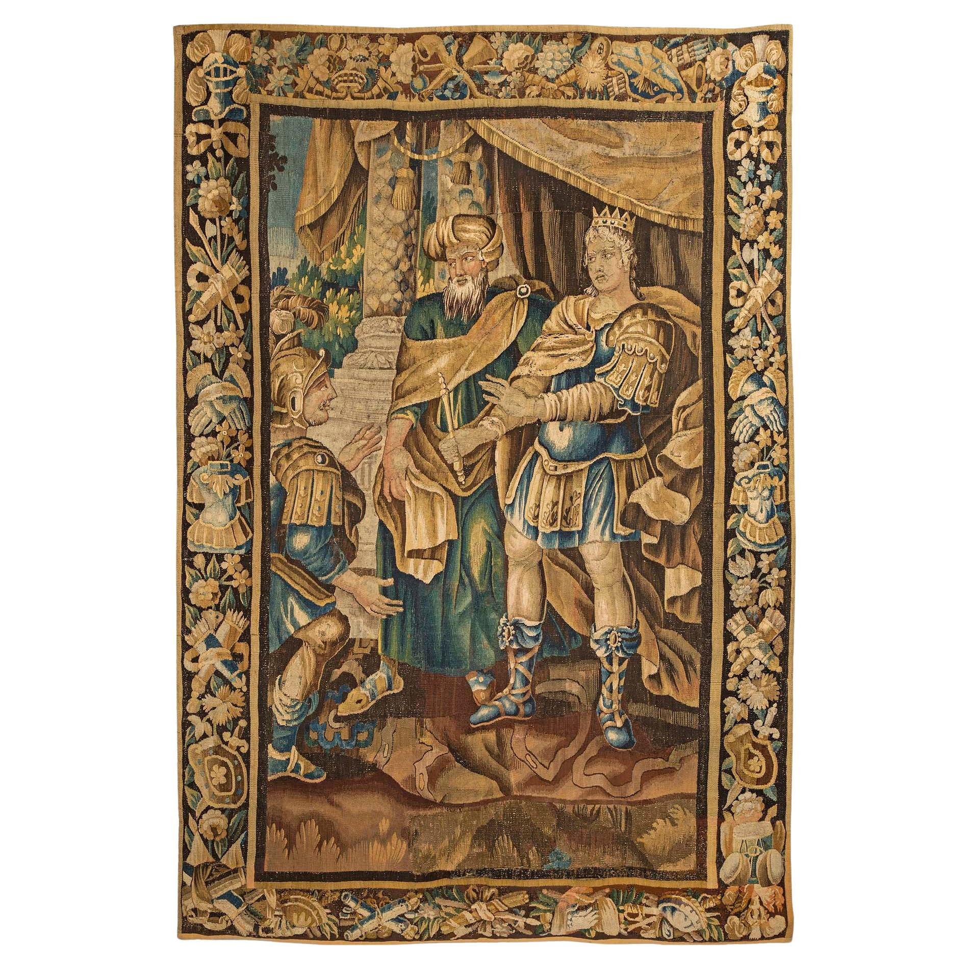 French 18th Century Aubusson Tapestry, Circa 1750