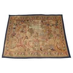 French 18th Century Aubusson Verdure Tapestry